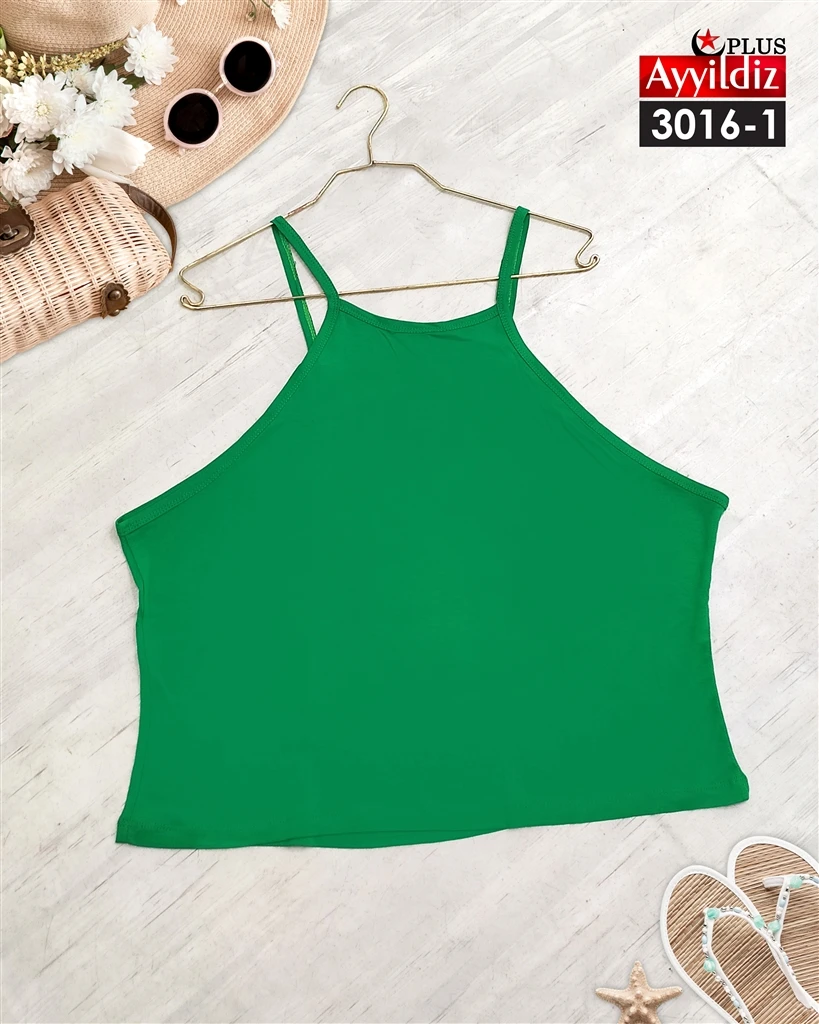 تاپ بندی سایز بزرگ زنانه کد 3016