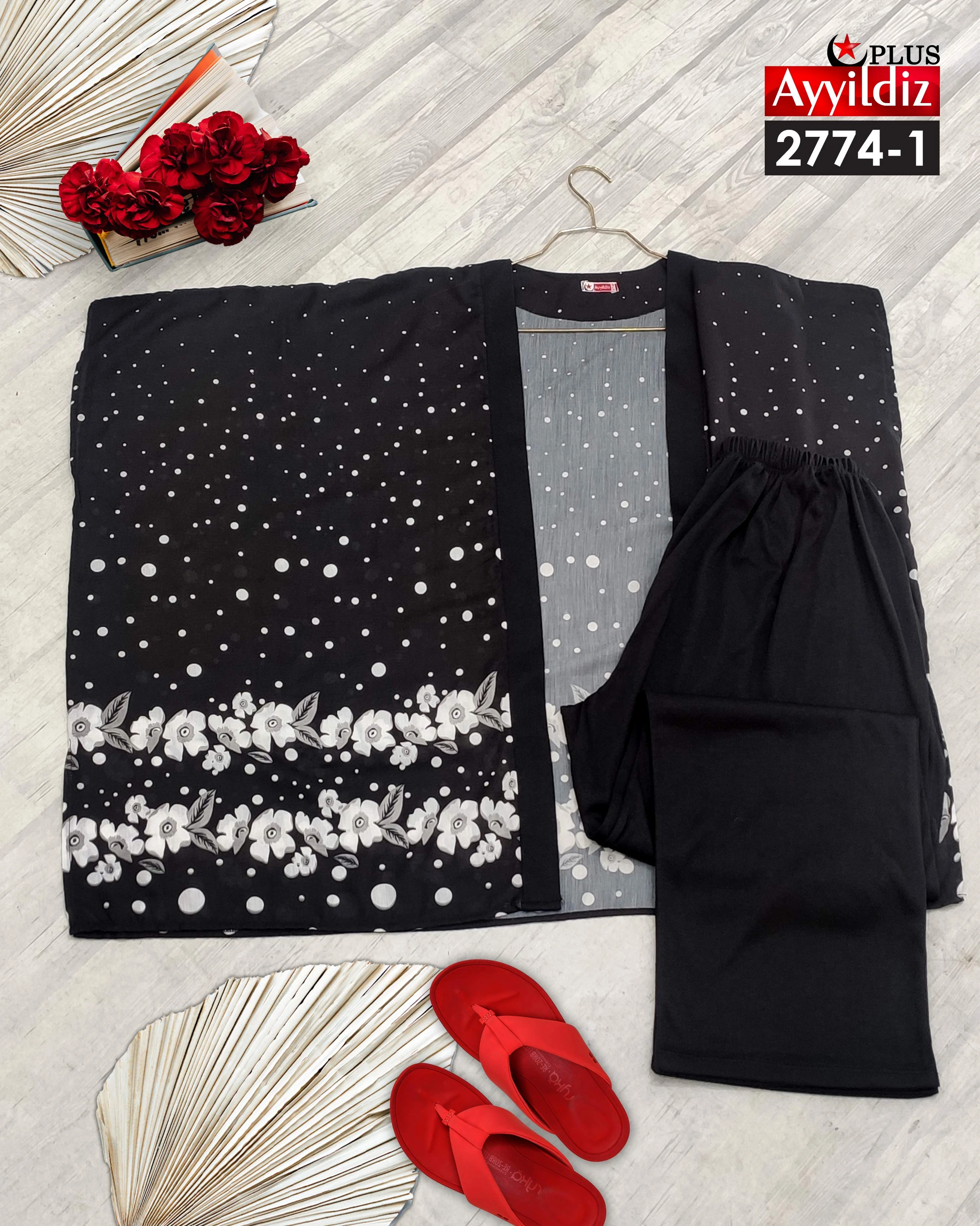 کت شلوار زنانه سایز بزرگ مانتو نخ سیلک و شلوار نخ پنبه کد 2774