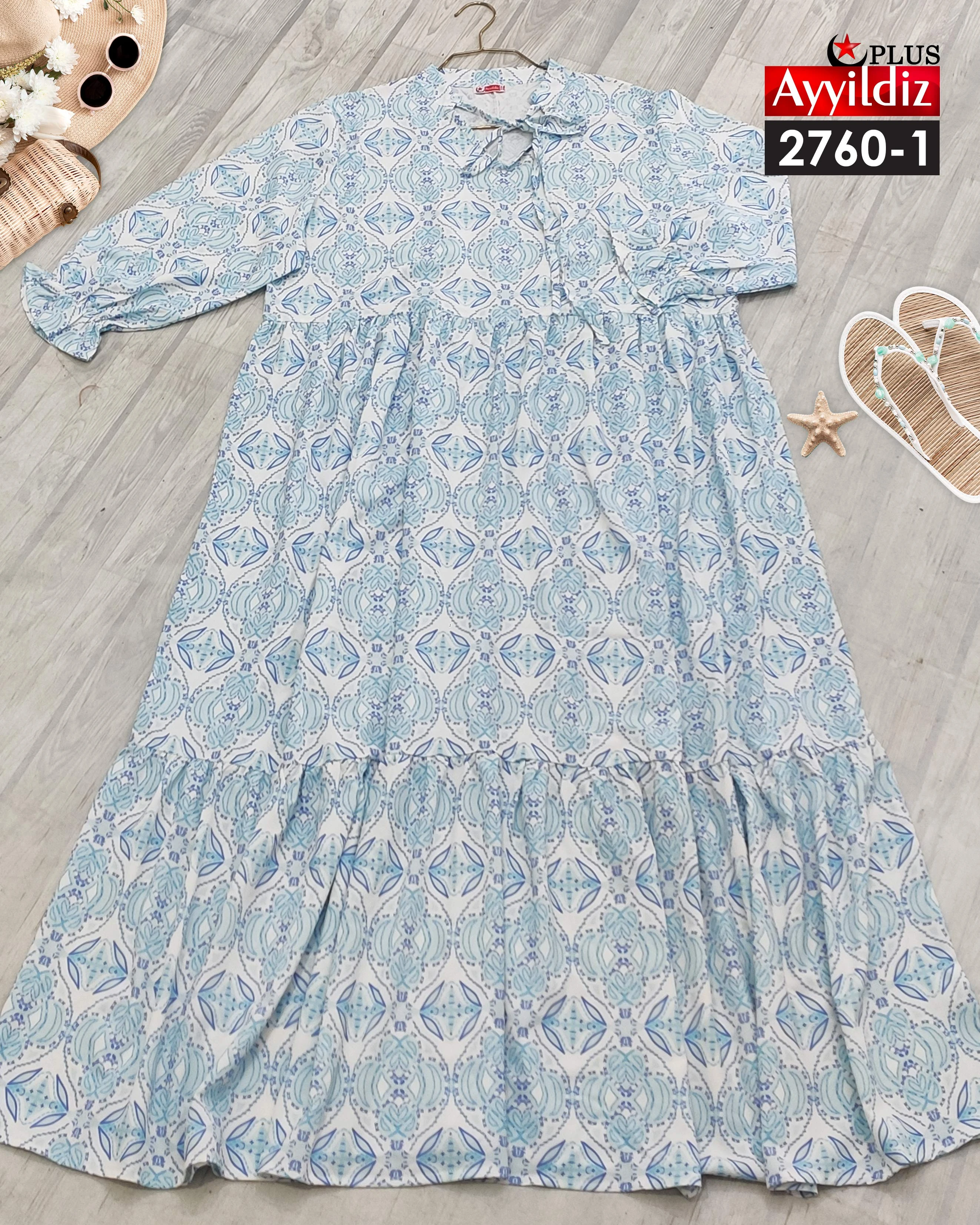 پیراهن مجلسی سایز بزرگ زنانه  کد 2760