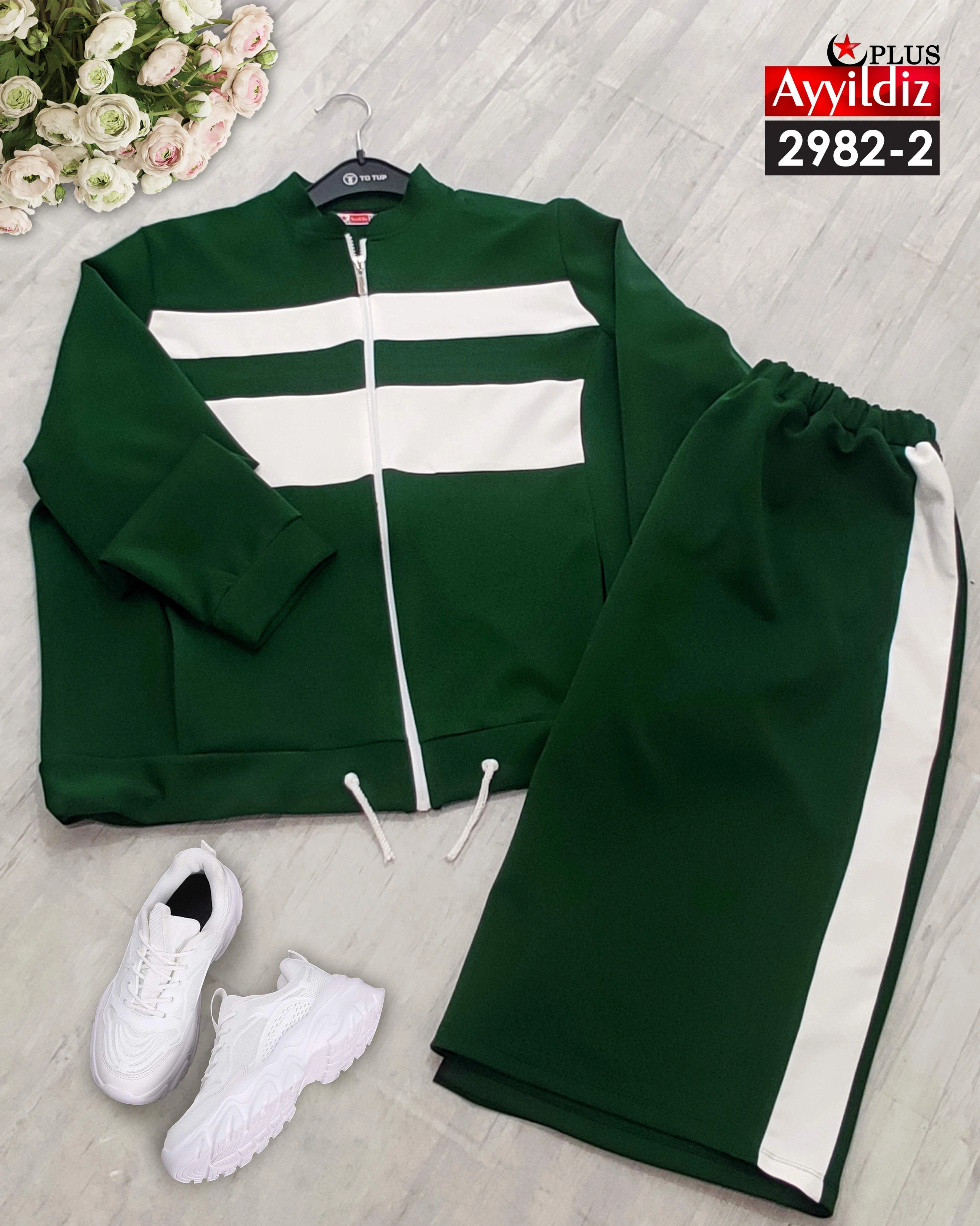 ست کت دامن سایز بزرگ غواصی کد 2982