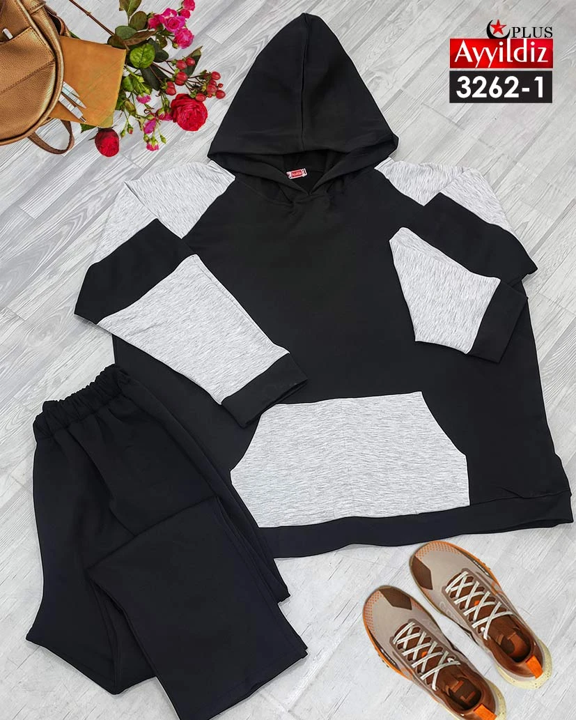 ست بلوز شلوار سایز بزرگ  کد 3262