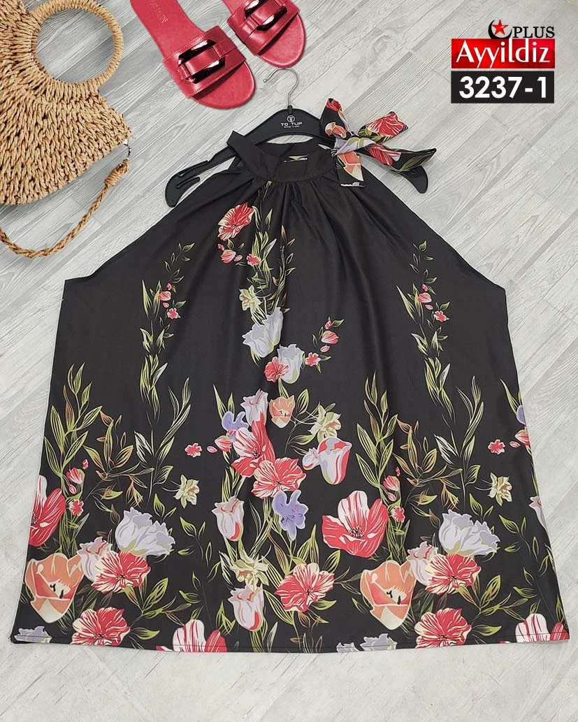 شومیز مجلسی سایز بزرگ زنانه کد 3237