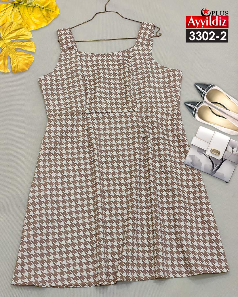 سارافون  مجلسی  سایز بزرگ زنانه کد 3302