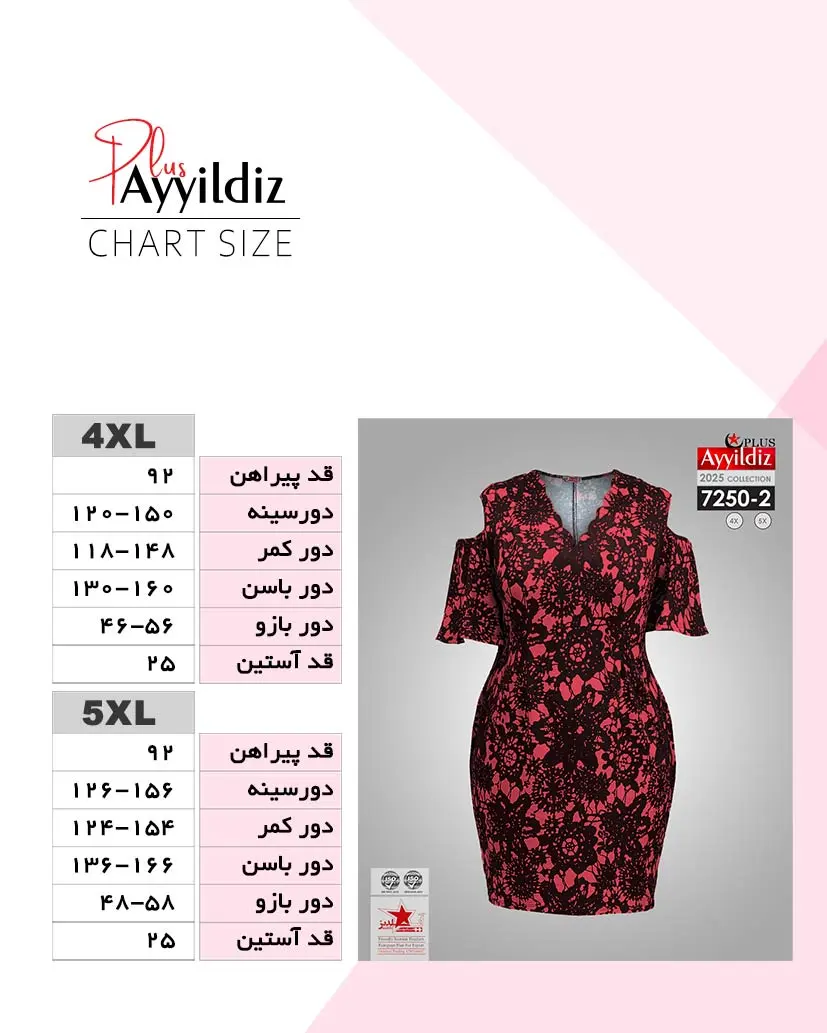 راهنمای سایز