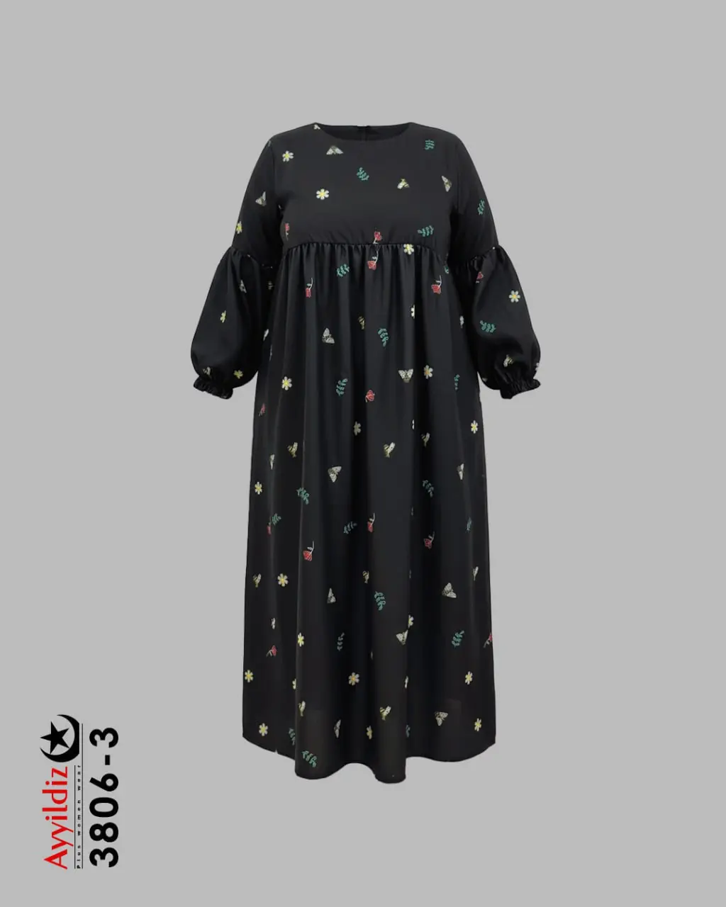 کفتان سایز بزرگ زنانه کد 3806-3 تصویر کاتالوگ