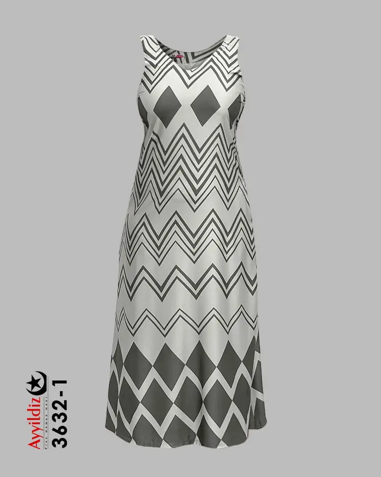 پیراهن ساحلی سایز بزرگ زنانه کد  3632 تصویر کاتالوگ