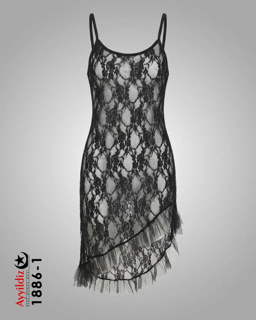 لباس خواب سایز بزرگ زنانه کد 1886 تصویر کاتالوگ