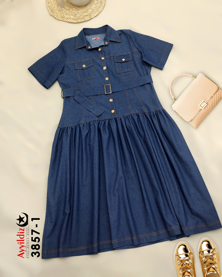 پیراهن اسپورت زنانه سایز بزرگ کد 3857 تصویر کاتالوگ