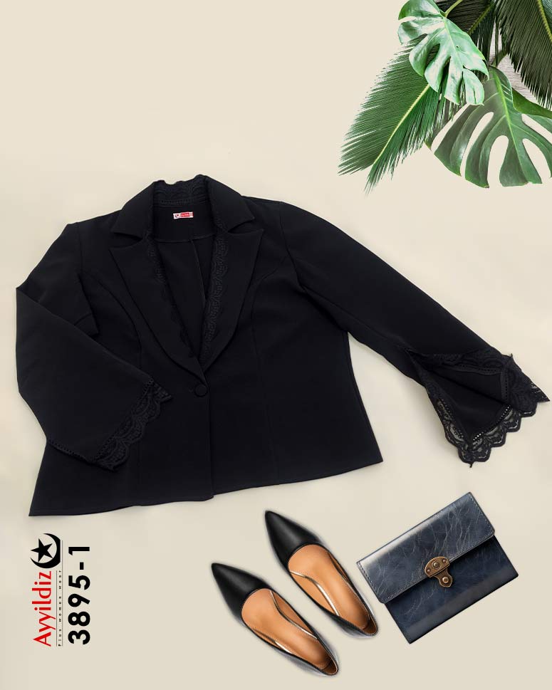 women-plus-size-formal-jacket-3895 مشکی