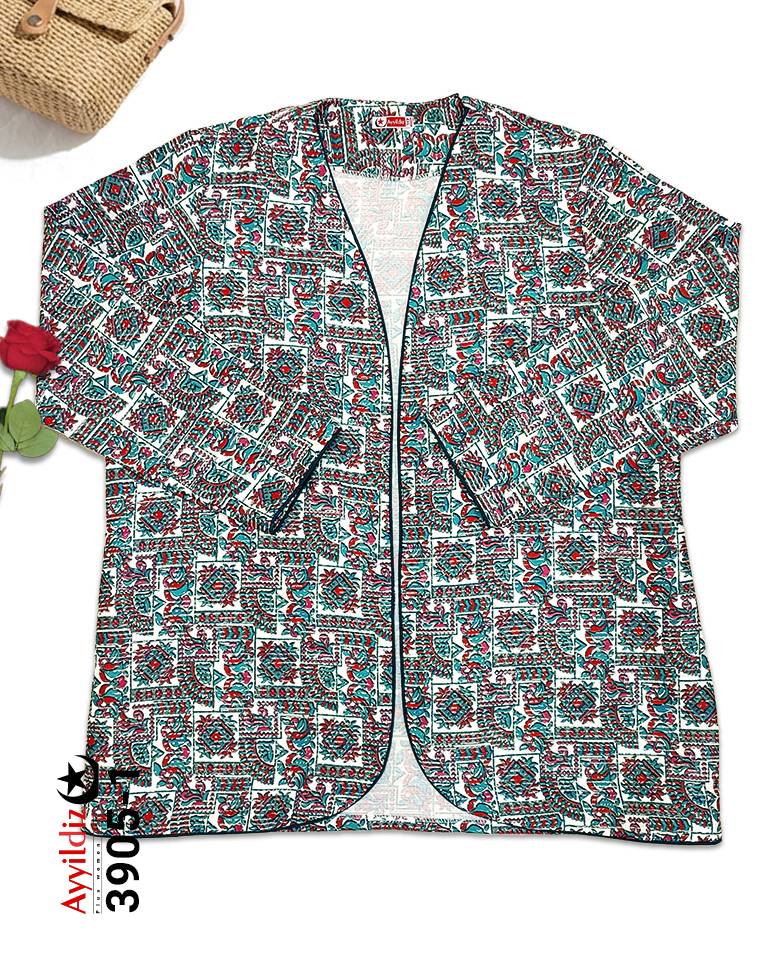کت مجلسی سایزبزرگ زنانه کد 3905