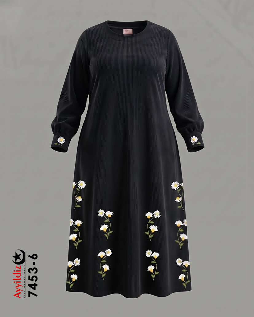 کفتان مخمل کبریتی سایز بزرگ زنانه کد 7453