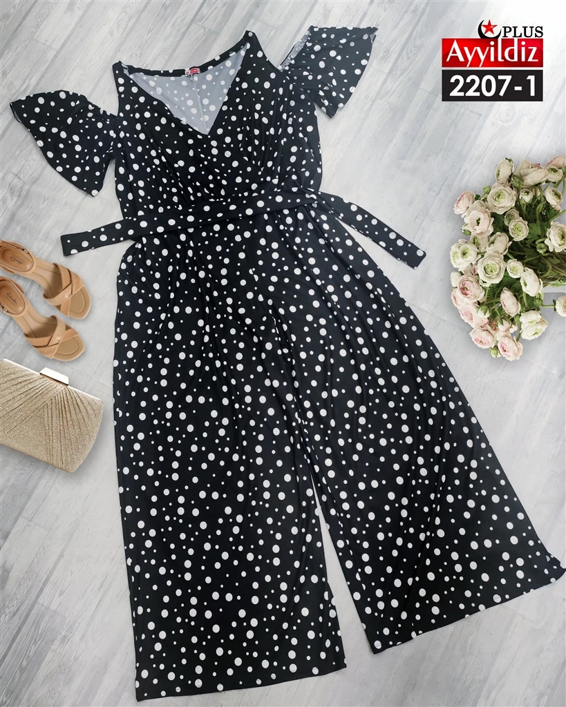 اورال سرشانه باز سایز بزرگ زنانه کد 2207 تصویر کاتالوگ