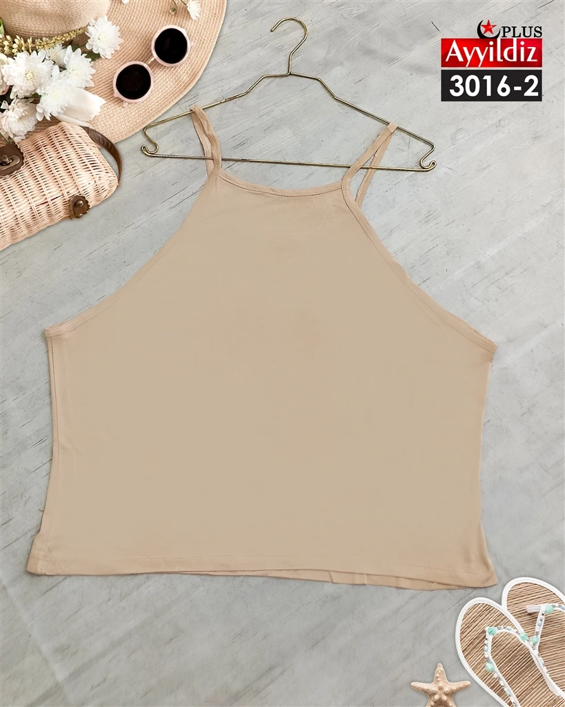 تاپ بندی سایز بزرگ زنانه کد 3016