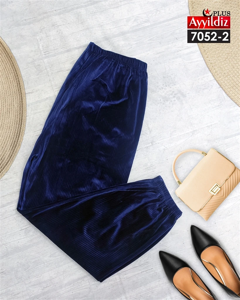 شلوار سایز بزرگ زنانه کد 7052
