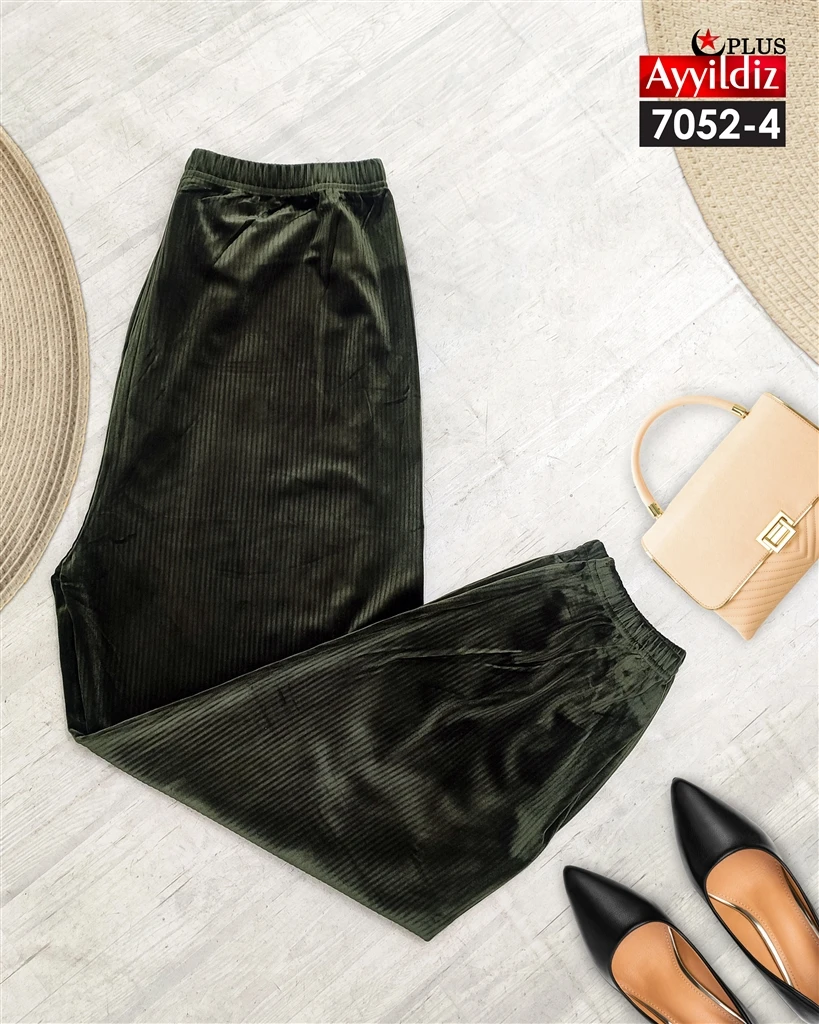 شلوار سایز بزرگ زنانه کد 7052