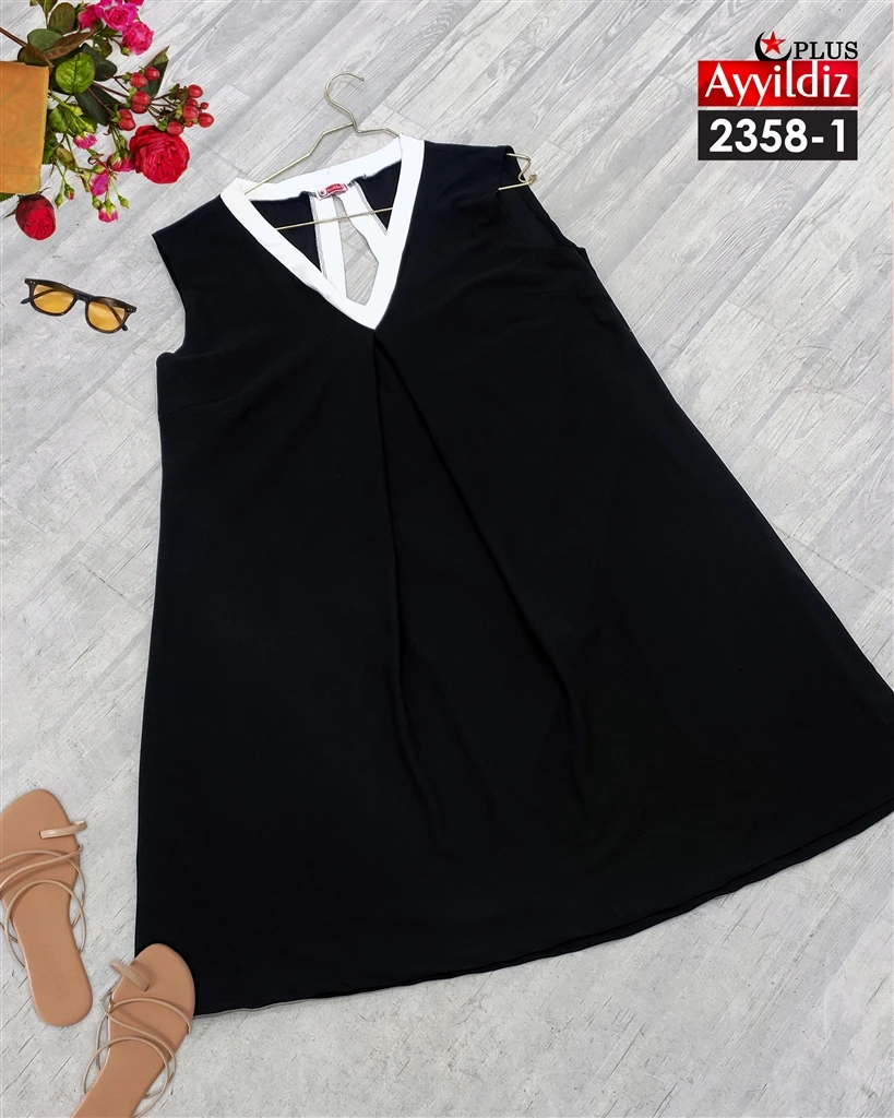 تونیک مجلسی سایز بزرگ زنانه کد 2358