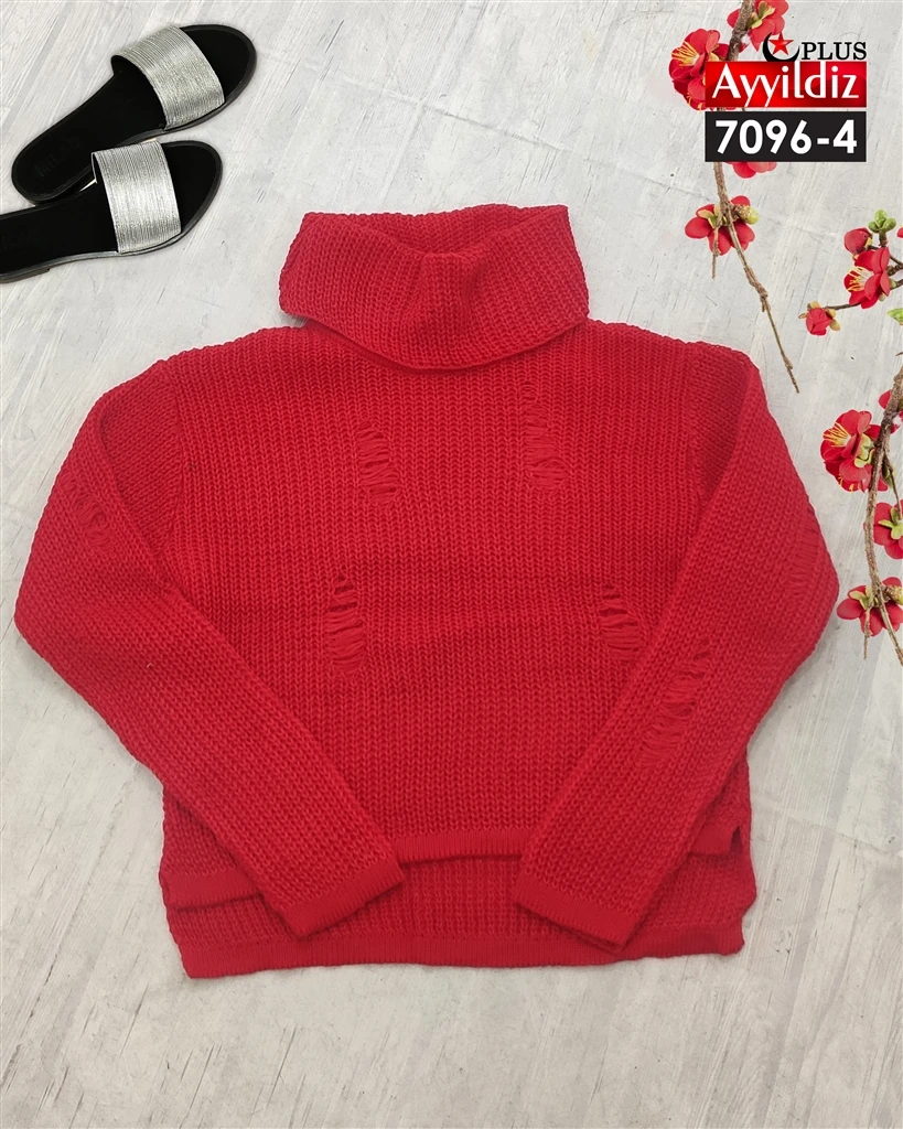 بلوز بافت سایز بزرگ زنانه کد 7096