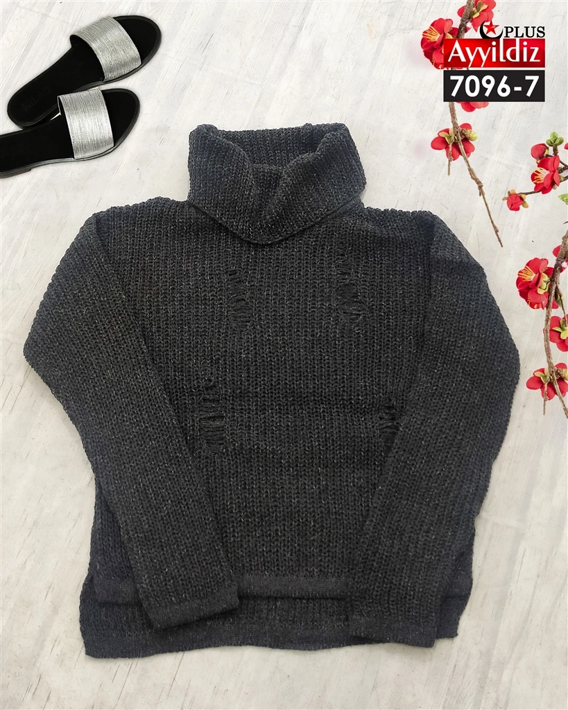 بلوز بافت سایز بزرگ زنانه کد 7096