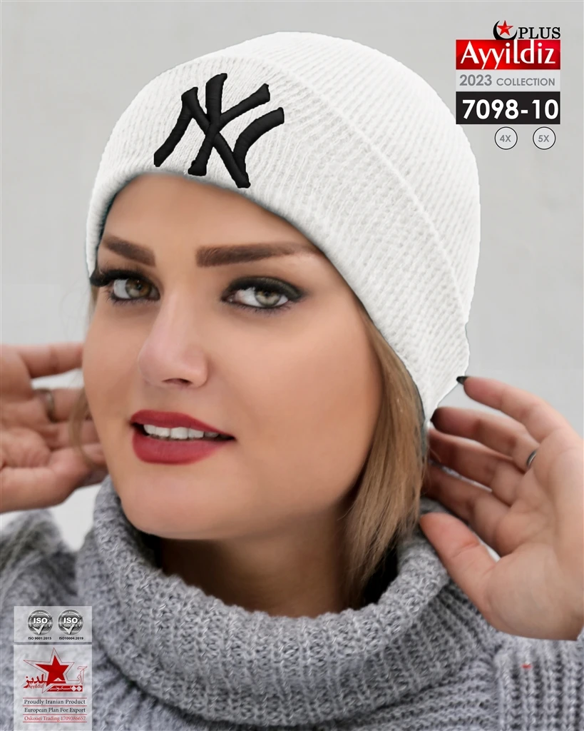 کلاه بافت زنانه کد 7098