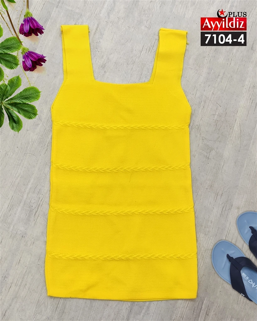 تاپ بافت سایز بزرگ زنانه کد 7104