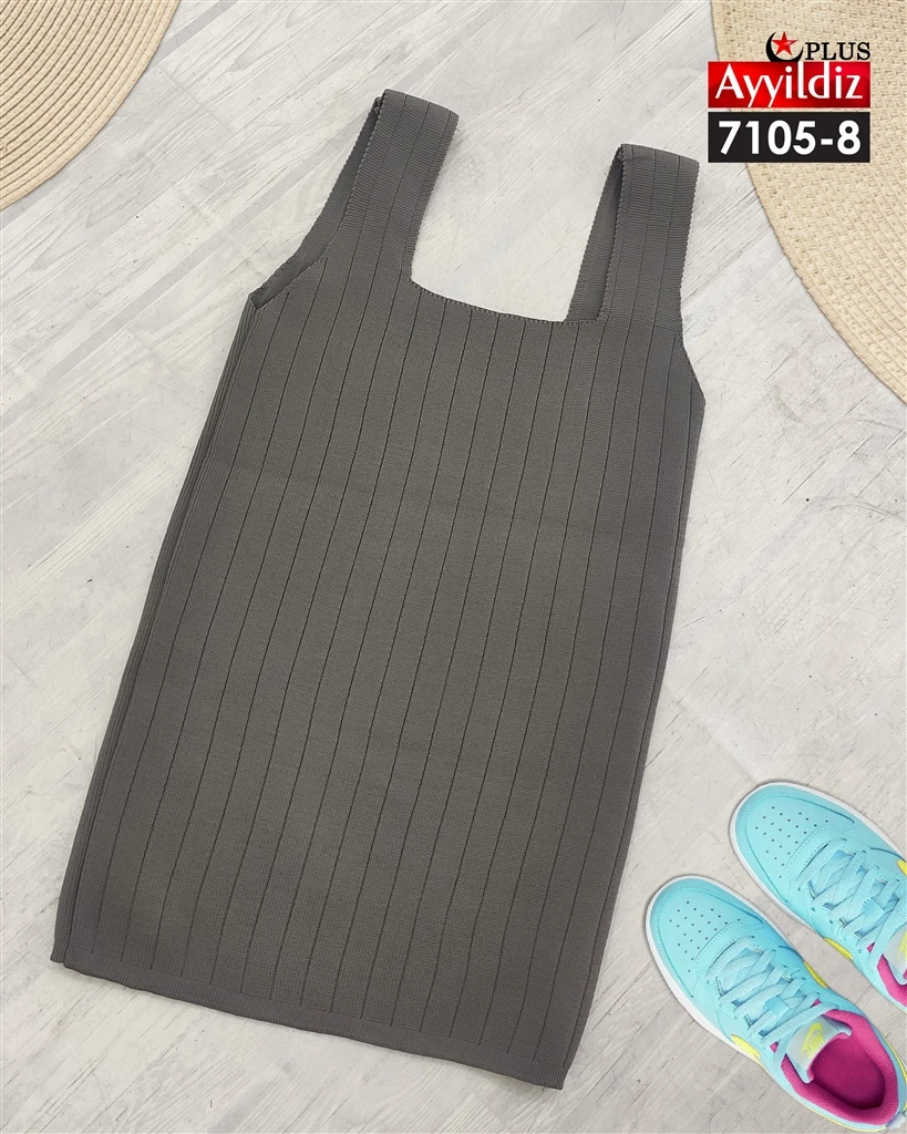 تاپ بافت سایز بزرگ زنانه کد 7105