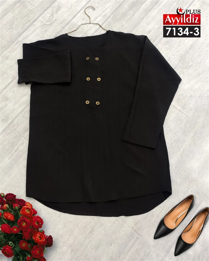 مانتو سایز بزرگ کد 7134