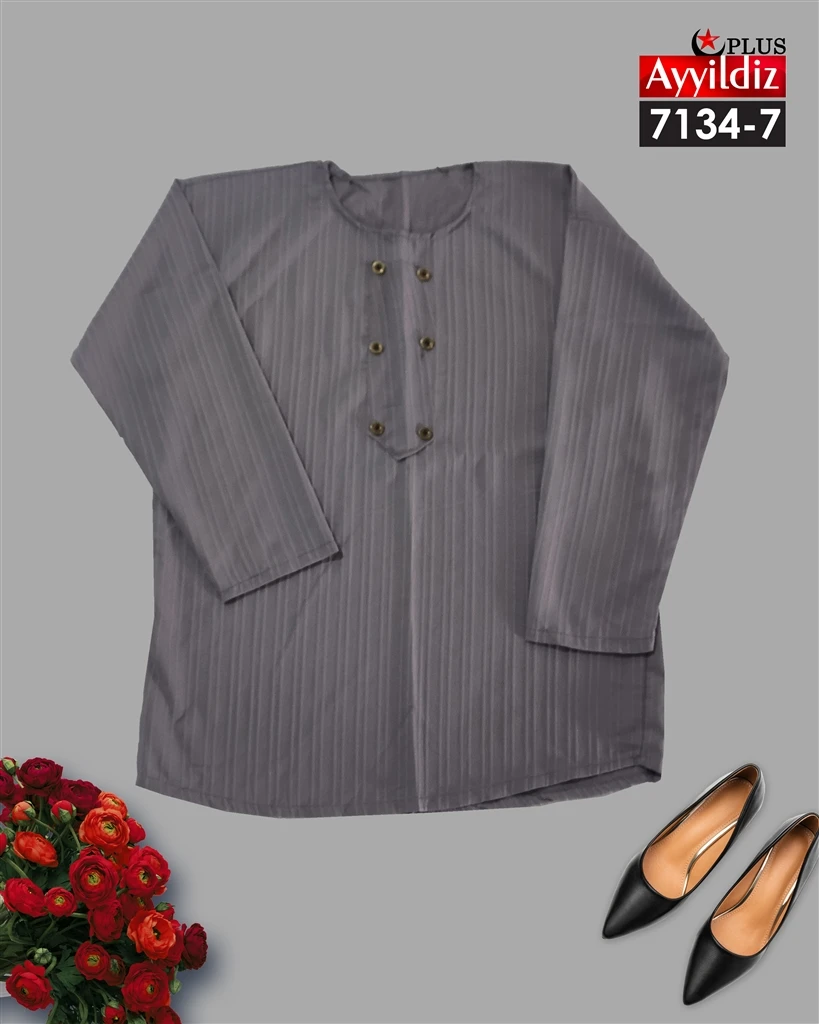 مانتو سایز بزرگ کد 7134
