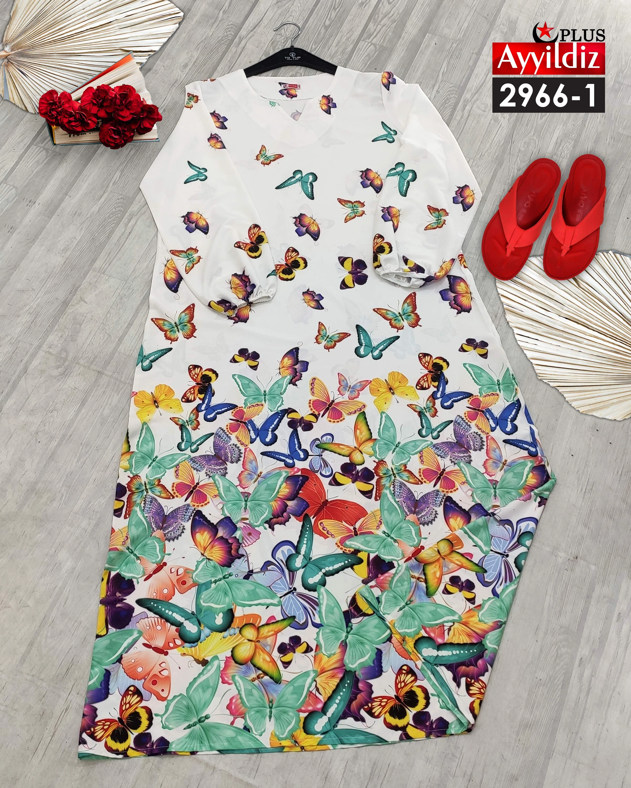 پیراهن مجلسی سایز بزرگ زنانه کد 2966