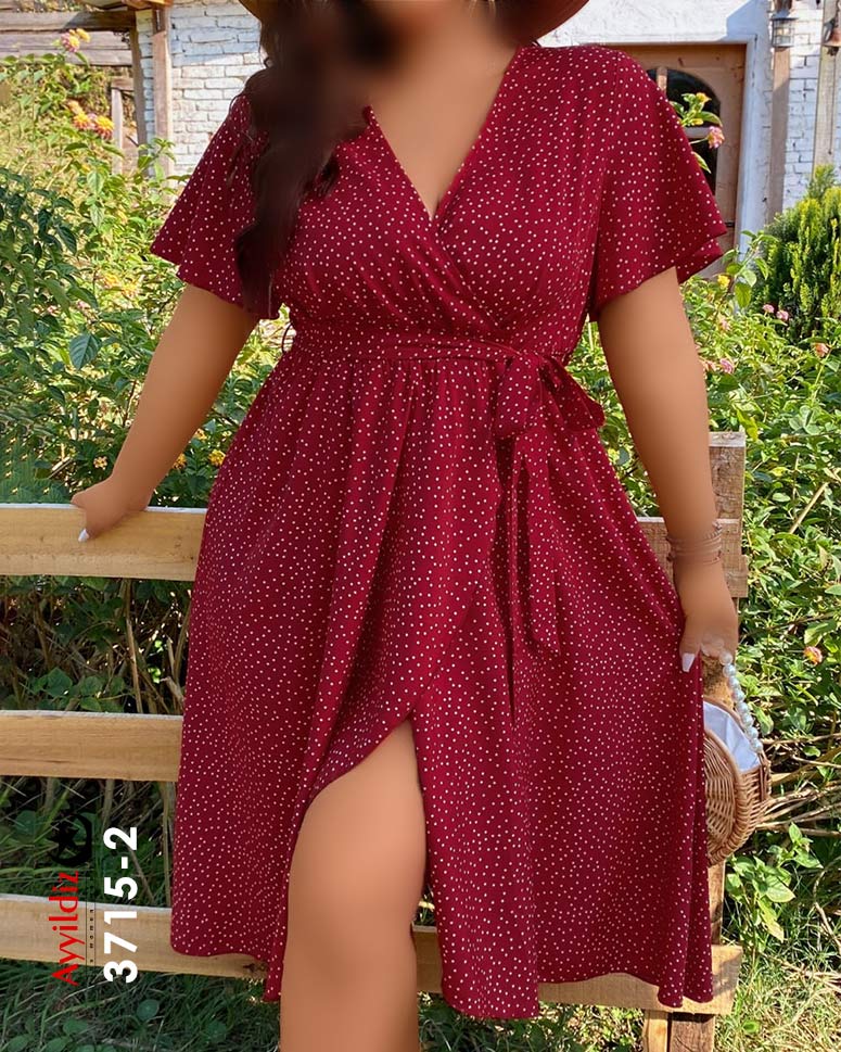 تونیک مجلسی سایز بزرگ زنانه کد 3715