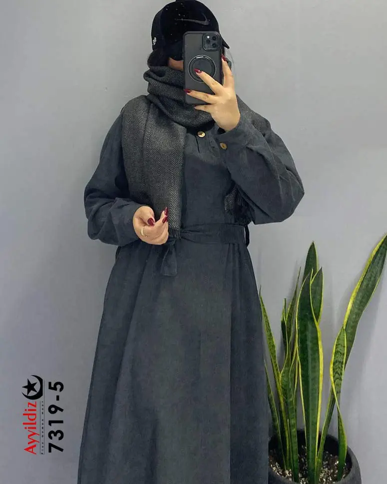 پیراهن زنانه اسپورت سایز بزرگ ضخیم کد 7319