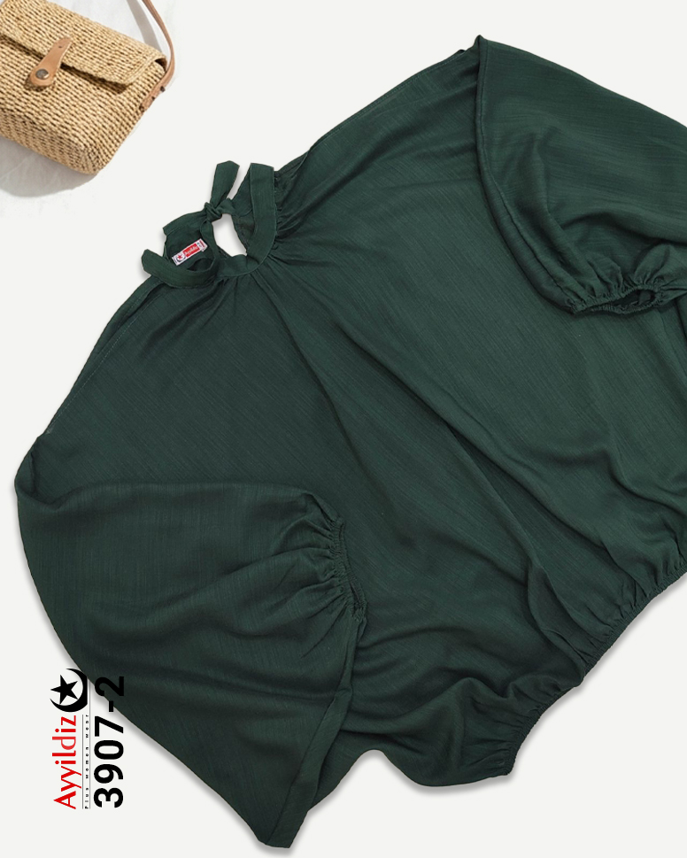 شومیز شیشه ای سایز بزرگ زنانه کد 3907