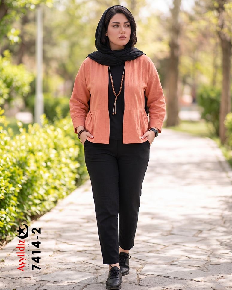 رویه سایز بزرگ زنانه کد 7414