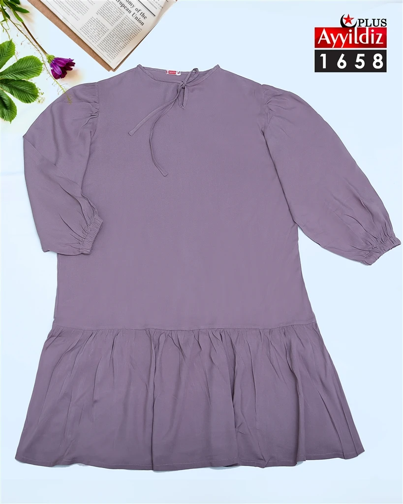 تونیک مجلسی سایز بزرگ کد 1658