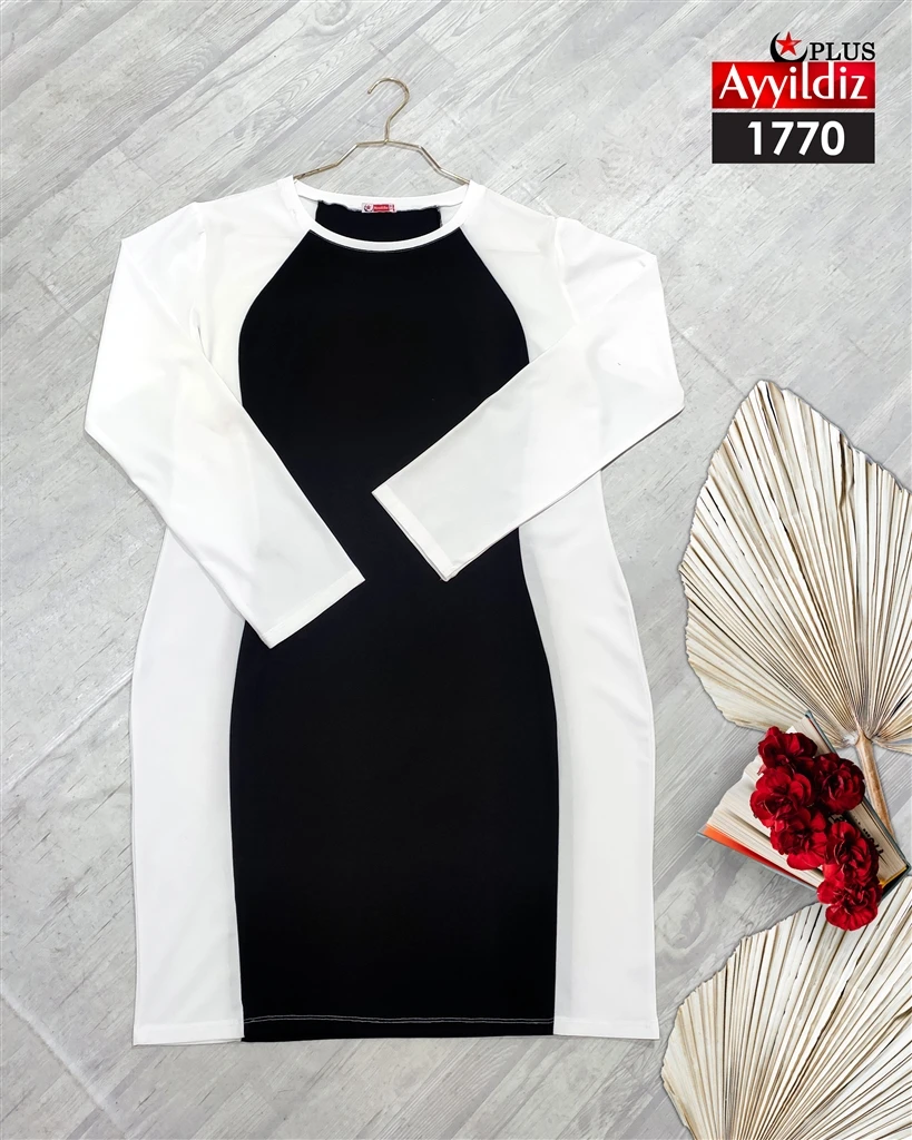 تونیک راحتی سایز بزرگ کد 1770
