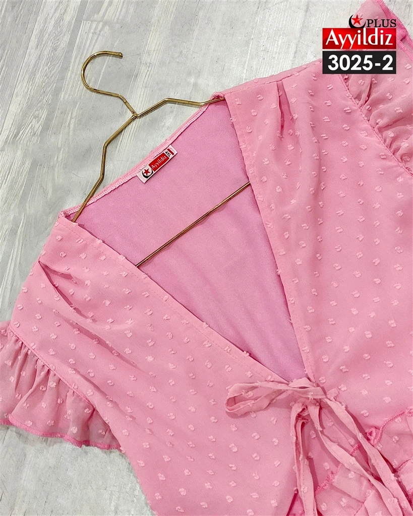 شومیز مجلسی سایز بزرگ کد 3025