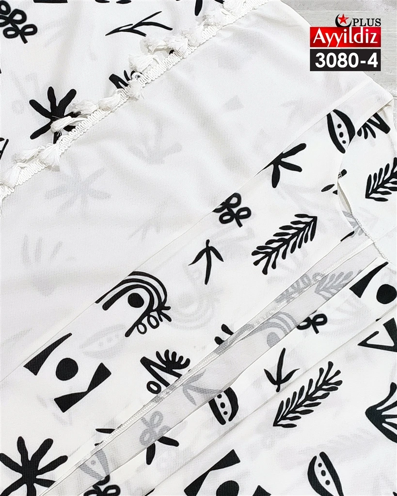 مانتو آزاد جلو باز سایز بزرگ کد 3080