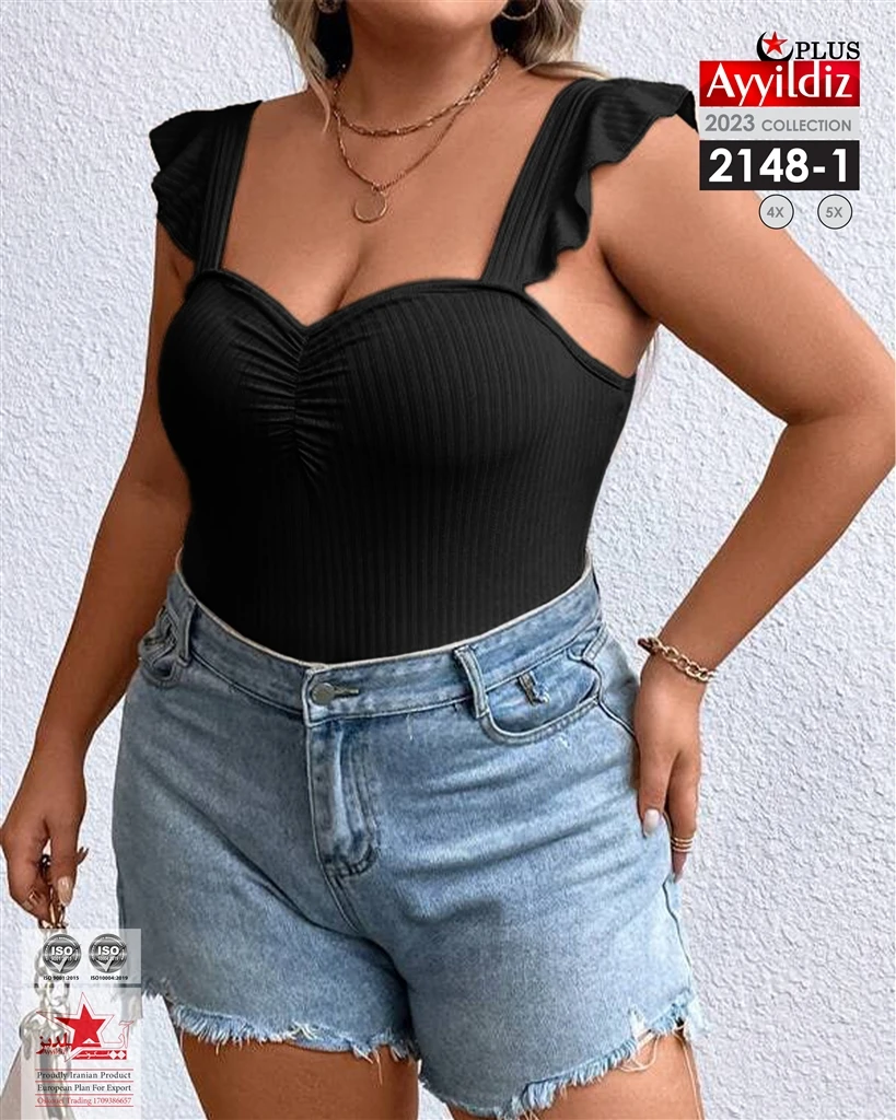 بادی سایز بزرگ زنانه کد 2148