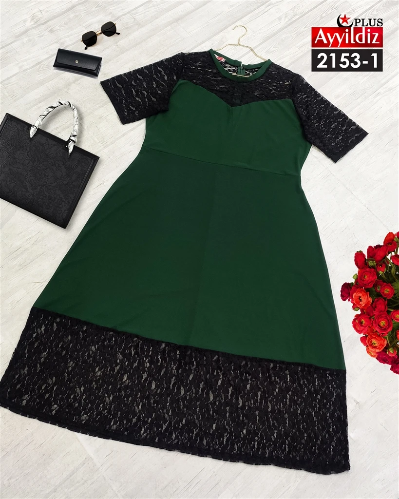 تونیک مجلسی سایز بزرگ زنانه کد 2153